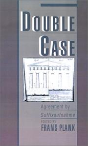 Cover of: Double case by edited by Frans Plank.