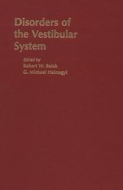 Disorders of the vestibular system by Robert W. Baloh