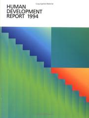 Cover of: Human Development Report 1994 (Human Development Report)