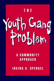 Cover of: The youth gang problem: a community approach