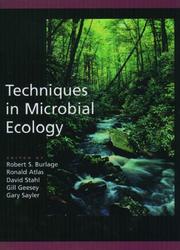 Cover of: Techniques in microbial ecology