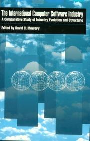 Cover of: The international computer software industry by edited by David C. Mowery.
