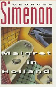 Cover of: Maigret in Holland by Georges Simenon
