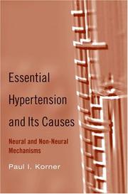 Essential hypertension and its causes by Paul I. Korner