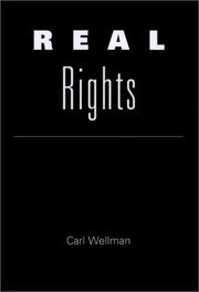 Cover of: Real rights by Carl Wellman