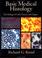 Cover of: Basic medical histology