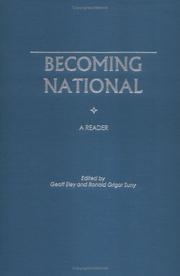 Cover of: Becoming national by edited by Geoff Eley and Ronald Grigor Suny.
