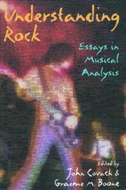 Cover of: Understanding Rock: Essays in Musical Analysis