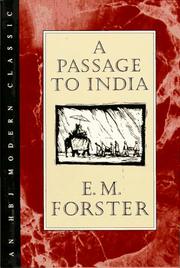 Cover of: A passage to India by Edward Morgan Forster