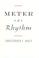 Cover of: Meter as rhythm