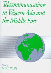 Cover of: Telecommunications in Western Asia and the Middle East