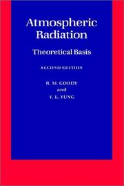 Cover of: Atmospheric Radiation by R. M. Goody, Y. L. Yung