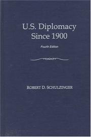 Cover of: U.S. diplomacy since 1900