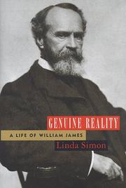Cover of: Genuine reality: a life of William James