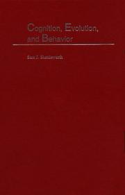 Cover of: Cognition, evolution, and behavior by Sara J. Shettleworth