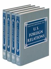 Cover of: Encyclopedia of U.S. Foreign Relations by 