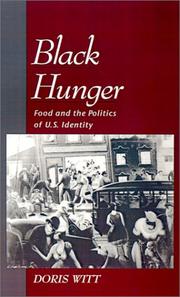 Cover of: Black hunger: food and the politics of U.S. identity