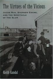 Cover of: The virtues of the vicious: Jacob Riis, Stephen Crane, and the spectacle of the slum