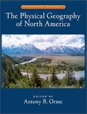 Cover of: The physical geography of North America