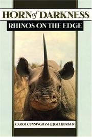 Cover of: Horn of darkness: rhinos on the edge
