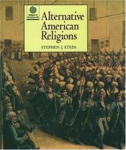 Cover of: Alternative American Religions (Religion in American Life) by Stephen J. Stein