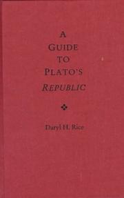 Cover of: A guide to Plato's Republic