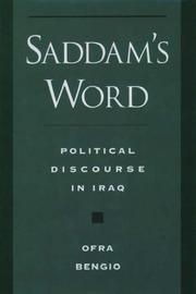 Cover of: Saddam's word by Ofra Bengio