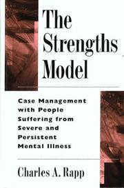 Cover of: The Strengths Model by Charles A. Rapp, Charles A. Rapp