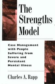 The strengths model by Charles A. Rapp