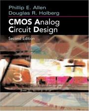 Cover of: CMOS Analog Circuit Design | Phillip E. Allen