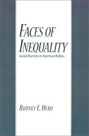Cover of: Faces of inequality: social diversity in American politics