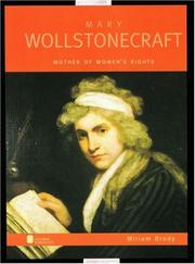 Cover of: Mary Wollstonecraft: Mother of Women's Rights (Oxford Portraits)