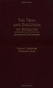 Cover of: The Trial and Execution of Socrates: Sources and Controversies