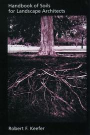 Cover of: Handbook of Soils for Landscape Architects