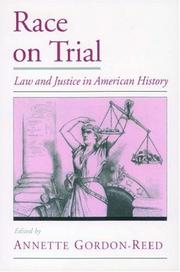 Cover of: Race on Trial by Annette Gordon-Reed