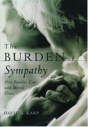 Cover of: The Burden of Sympathy by David Allen Karp, David A. Karp