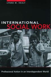 Cover of: International Social Work by Lynne M. Healy