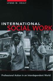 Cover of: International Social Work by Lynne M. Healy, Lynne M. Healy