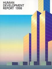 Cover of: Human Development Report 1998 (Paper)
