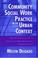 Cover of: Community social work practice in an urban context