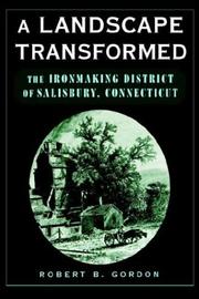 Cover of: A Landscape Transformed: The Ironmaking District of Salisbury, Connecticut