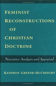 Cover of: Feminist Reconstructions of Christian Doctrine: Narrative Analysis and Appraisal