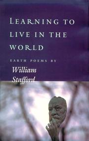 Cover of: Learning to live in the world: earth poems