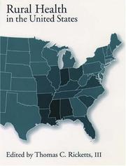 Cover of: Rural health in the United States