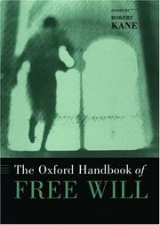 Cover of: The Oxford Handbook of Free Will (Oxford Handbooks in Philosophy) by Robert Kane