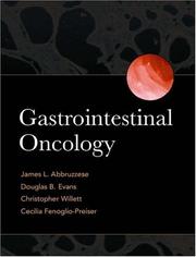 Cover of: Gastrointestinal Oncology