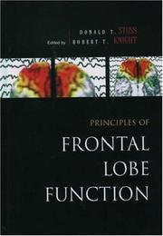 Cover of: Principles of Frontal Lobe Function by 