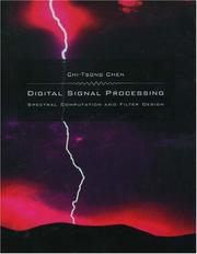 Digital Signal Processing by Chi-Tsong Chen