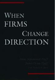 When firms change direction by Anne Sigismund Huff