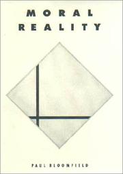 Cover of: Moral Reality by Paul Bloomfield, Paul Bloomfield